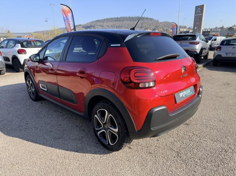 Used CITROEN C3 1.2 PureTech 83ch S&S Feel Pack 2021 Rouge Elixir (S) - Noir Onyx € 11490 in Saint-Dié-des-Vosges