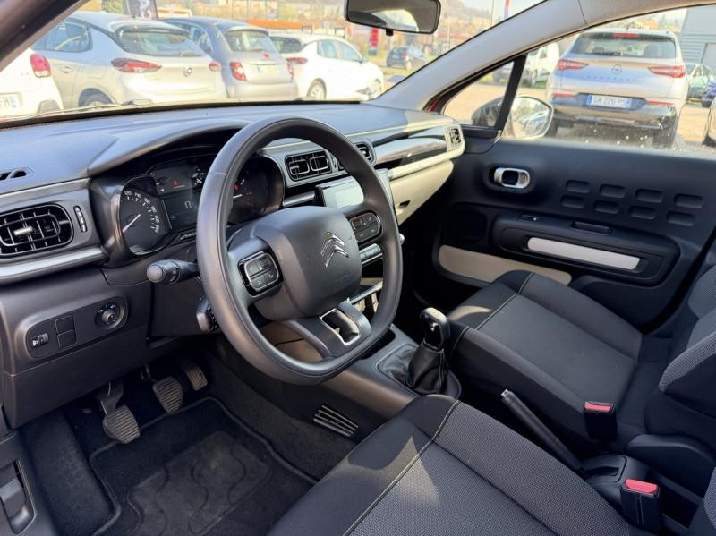 Used CITROEN C3 1.2 PureTech 83ch S&S Feel Pack 2021 Rouge Elixir (S) - Noir Onyx € 11490 in Saint-Dié-des-Vosges