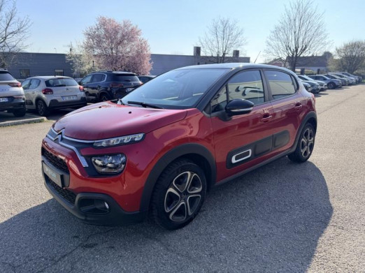 Used CITROEN C3 1.2 PureTech 83ch S&S Feel Pack 2021 Rouge Elixir (S) - Noir Onyx € 11,490 in Saint-Dié-des-Vosges