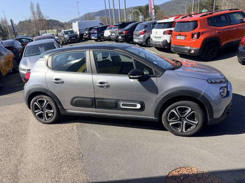 Used CITROEN C3 1.2 PureTech 83ch S&S Feel Pack 2021 Gris Acier (M) - Noir Onyx € 11900 in Saint-Dié-des-Vosges