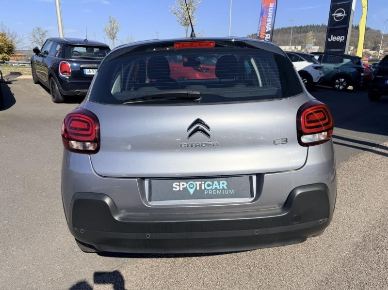 Used CITROEN C3 1.2 PureTech 83ch S&S Feel Pack 2021 Gris Acier (M) - Noir Onyx € 11900 in Saint-Dié-des-Vosges