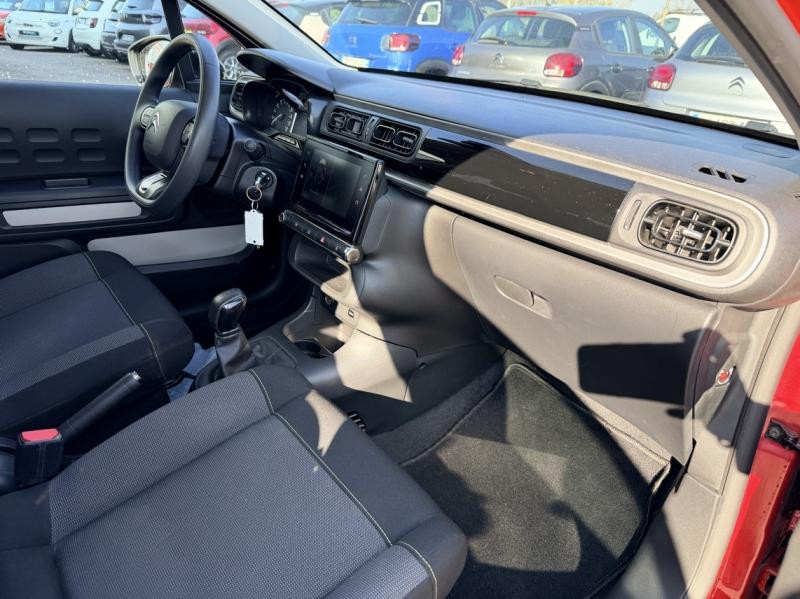 Used CITROEN C3 1.2 PureTech 83ch S&S Feel Pack 2021 Rouge Elixir (S) - Noir Onyx € 11490 in Saint-Dié-des-Vosges