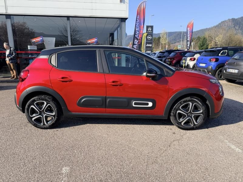 Used CITROEN C3 1.2 PureTech 83ch S&S Feel Pack 2021 Rouge Elixir (S) - Noir Onyx € 11490 in Saint-Dié-des-Vosges