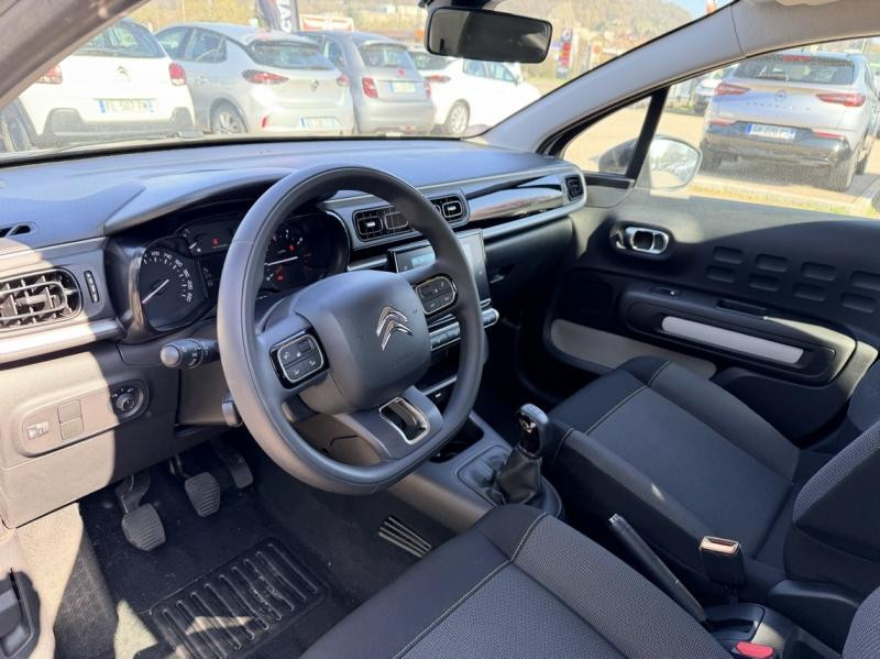 Used CITROEN C3 1.2 PureTech 83ch S&S Feel Pack 2022 Gris Acier (M) - Noir Onyx € 10790 in Saint-Dié-des-Vosges