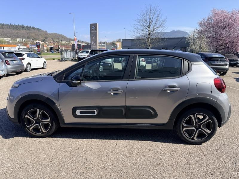 Used CITROEN C3 1.2 PureTech 83ch S&S Feel Pack 2022 Gris Acier (M) - Noir Onyx € 10790 in Saint-Dié-des-Vosges