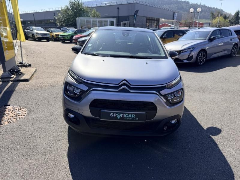 Used CITROEN C3 1.2 PureTech 83ch S&S Feel Pack 2021 Gris Acier (M) - Noir Onyx € 11900 in Saint-Dié-des-Vosges