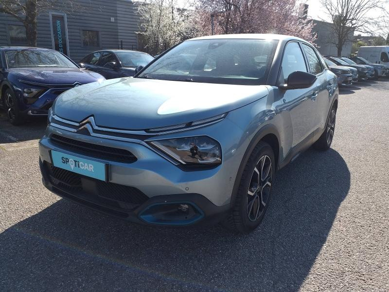 Occasion CITROEN C4 Moteur électrique 136ch (100 kW) Feel Pack Automatique 2021 Bleu Iceland (N) 15490 € à Saint-Dié-des-Vosges