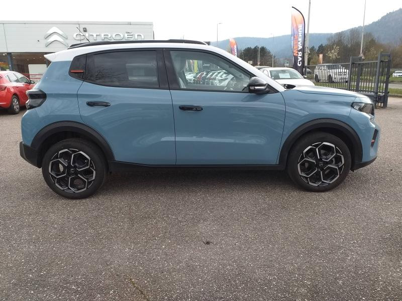 Occasion CITROEN C3 1.2 Turbo 100ch MAX 2024 Bleu Monte Carlo (O) - Toit Blanc Opale 17490 € à Saint-Dié-des-Vosges