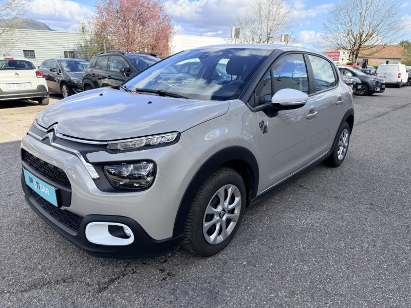Occasion CITROEN C3 1.2 PureTech 83ch S&S YOU! 2023 Sable (N) - Blanc Opale 10490 € à Saint-Dié-des-Vosges