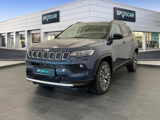 Used JEEP Compass 1.3 PHEV T4 240ch 4xe Limited AT6 eAWD 2022 Blue Shade métallisé € 34,990 in Metz