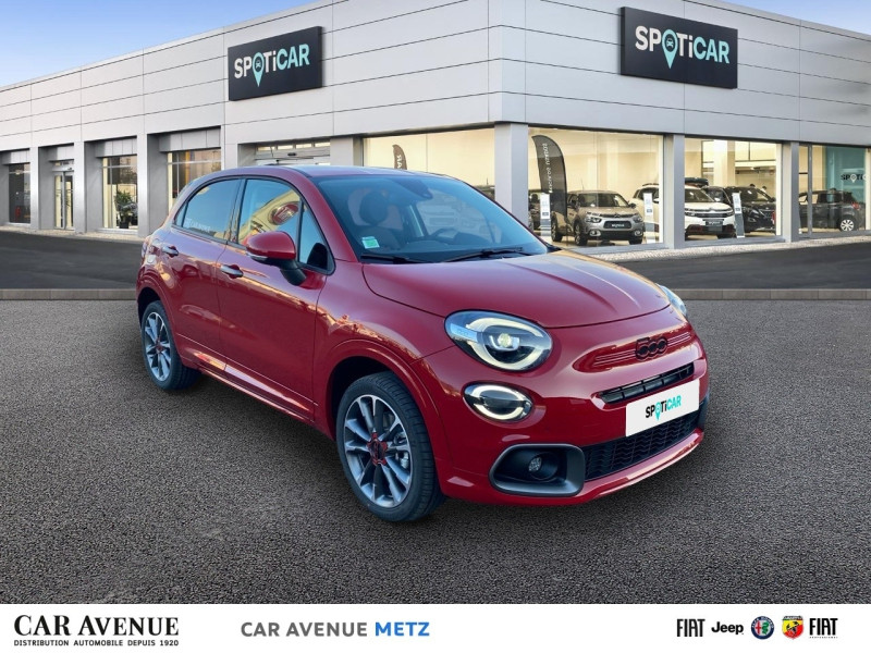 Occasion FIAT 500X 1.5 FireFly Turbo 130ch S/S Red Hybrid DCT7 2023 Rouge Passione pastel 32900 € à Metz