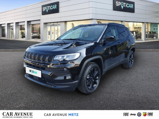 Occasion JEEP Compass 1.3 Turbo T4 190ch PHEV 4xe Night Eagle AT6 eAWD 2023 Solid Black 39 990 € à Metz