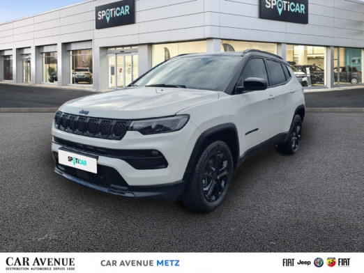 Used JEEP Compass 1.3 Turbo T4 190ch PHEV 4xe Night Eagle AT6 eAWD 2023 Alpine White+toit noir € 39,990 in Metz