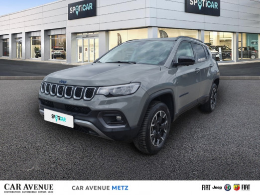 Occasion JEEP Compass 1.3 Turbo T4 240ch PHEV 4xe Upland AT6 eAWD 2023 Sting Gray 41 990 € à Metz