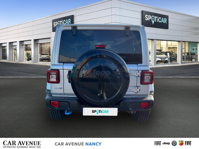 Used JEEP Wrangler 2.0 T 380ch 4xe Overland Command-Trac MY23 2023 Silver Zynith Métallisée € 76990 in Metz
