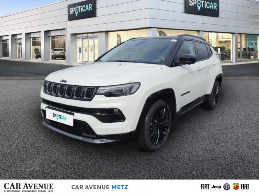 Occasion JEEP Compass 1.5 Turbo T4 130ch MHEV S 4x2 BVR7 2023 Alpine White+toit noir 34 990 € à Metz