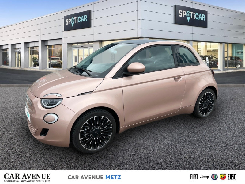 Occasion FIAT 500C e 118ch Icône Plus (step1) 2021 2022 Rose Gold métal 21990 € à Metz