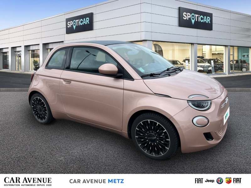 Occasion FIAT 500C e 118ch Icône Plus (step1) 2021 2022 Rose Gold métal 21990 € à Metz