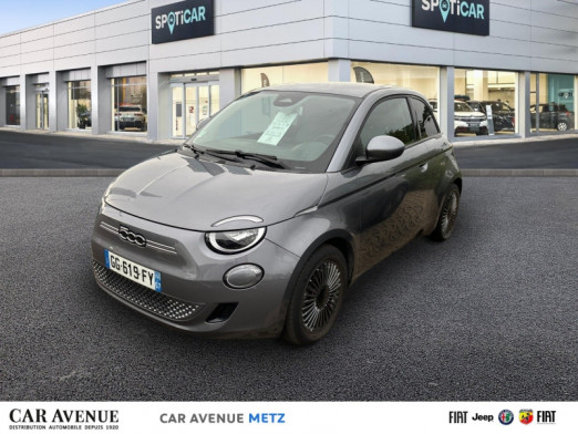 Used FIAT 500 3+1 e 118ch Icône 2022 Mineral Grey métal € 20,490 in Metz