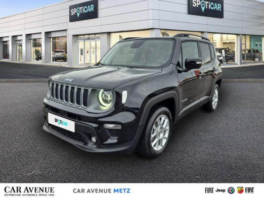 Used JEEP Renegade 1.3 Turbo T4 190ch PHEV 4xe Limited BVA6 eAWD 2023 Solid Black € 29,990 in Metz