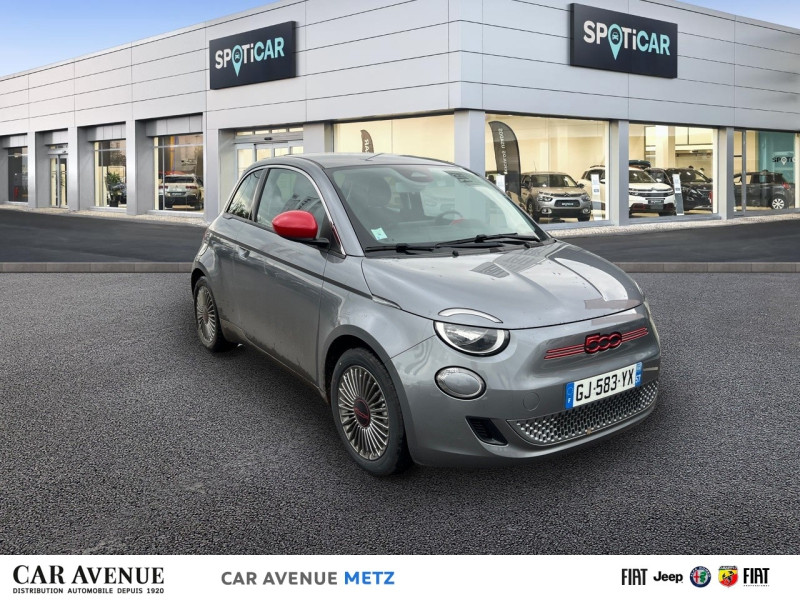 Occasion FIAT 500 e 95ch (RED) 2022 Gris 17300 € à Metz