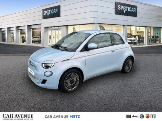 Occasion FIAT 500 e 118ch Icône 2022 Celestial Blue tri-couche 18 700 € à Metz