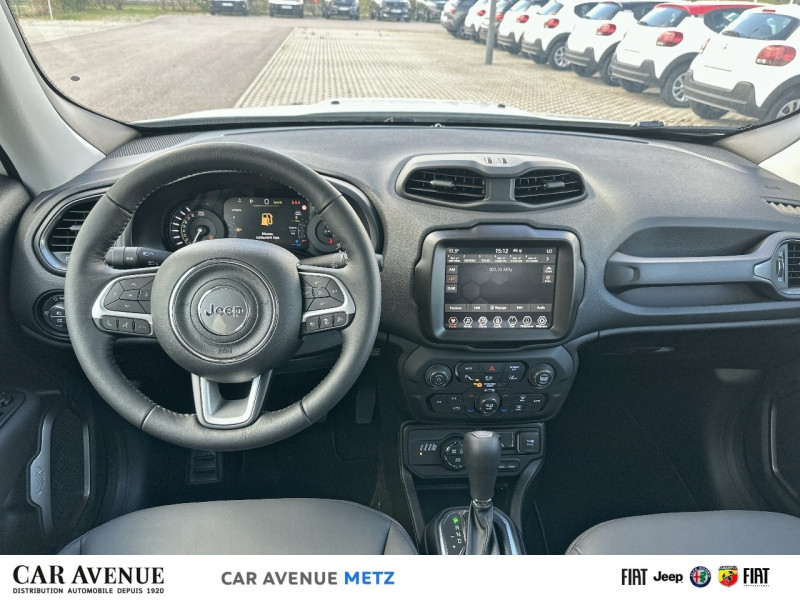 Used JEEP Renegade 1.3 Turbo T4 190ch PHEV 4xe S BVA6 eAWD 2024 Alpine White avec toit noir € 38990 in Metz