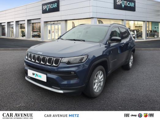 Occasion JEEP Compass 1.3 PHEV T4 190ch 4xe Limited AT6 eAWD 2021 Blue Shade métallisé 23 990 € à Metz