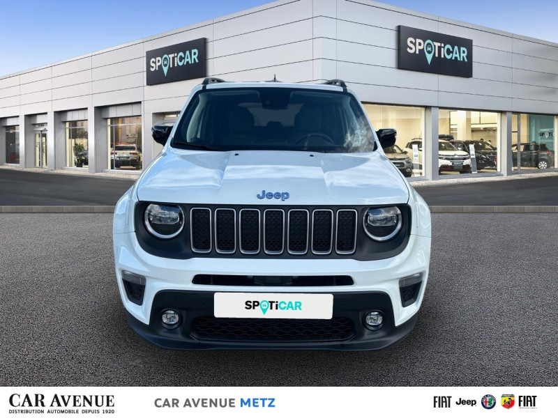 Used JEEP Renegade 1.3 Turbo T4 190ch PHEV 4xe S BVA6 eAWD 2024 Alpine White avec toit noir € 38990 in Metz