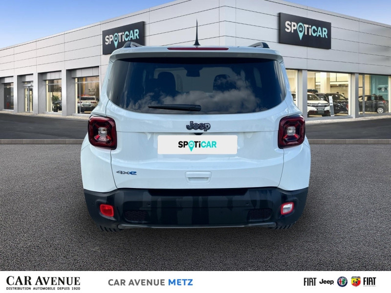 Used JEEP Renegade 1.3 Turbo T4 190ch PHEV 4xe S BVA6 eAWD 2024 Alpine White avec toit noir € 38990 in Metz