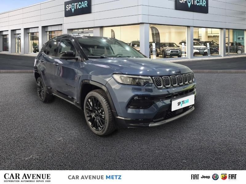 Used JEEP Compass 1.5 Turbo T4 130ch MHEV S 4x2 BVR7 2024 Blue Shade métallisé+toit noir € 42990 in Metz