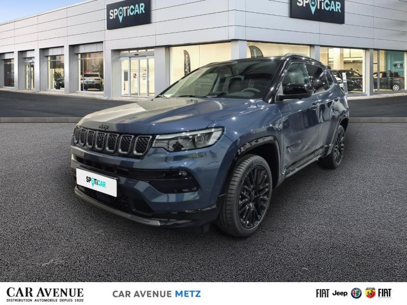 Used JEEP Compass 1.5 Turbo T4 130ch MHEV S 4x2 BVR7 2024 Blue Shade métallisé+toit noir € 42990 in Metz