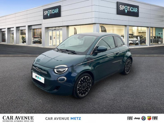 Occasion FIAT 500 e 95ch Icône Plus (Pack Style) 2023 Ocean Green métal 14 996 € à Metz