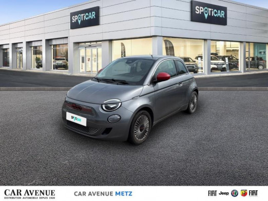 Occasion FIAT 500 e 95ch (RED) MY23 2023 Mineral Grey métal 12 987 € à Metz