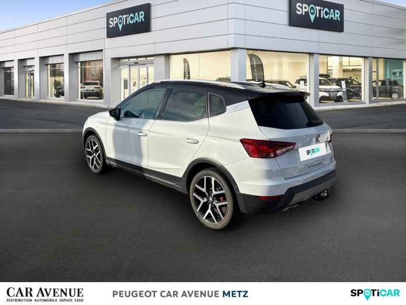 Occasion SEAT Arona 1.0 TSI 110ch FR 2021 Blanc Candy/Toit Noir Minuit 15490 € à Metz