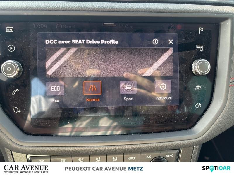 Occasion SEAT Arona 1.0 TSI 110ch FR 2021 Blanc Candy/Toit Noir Minuit 15490 € à Metz