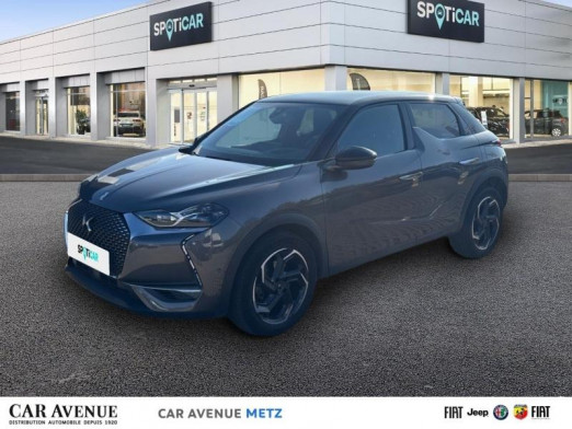 Occasion DS DS 3 Crossback BlueHDi 130ch Grand Chic Automatique 98g 2020 Gris Platinium - Toit Noir Perla Nera 17 790 € à Metz