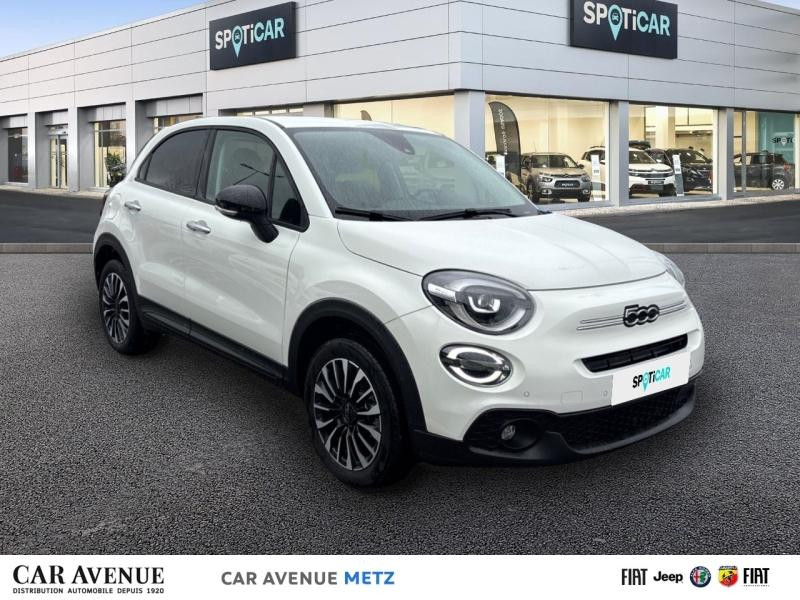 Occasion FIAT 500X 1.5 FireFly Turbo 130ch S/S Hybrid Pack Confort & Style & Tech DCT7 2023 Blanc 19590 € à Metz