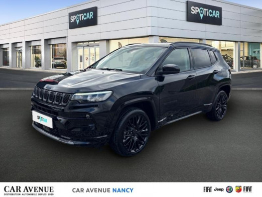 Occasion JEEP Compass 1.3 Turbo T4 240ch PHEV 4xe S AT6 eAWD 2022 Solid Black 24 990 € à Metz