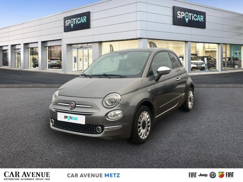 Used FIAT 500 1.2 8v 69ch Lounge 2018 Coloris Métal Groove Metal Grey € 8290 in Metz