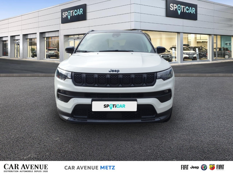 Occasion JEEP Compass 1.3 Turbo T4 190ch PHEV 4xe Night Eagle AT6 eAWD 2023 Alpine White+toit noir 29990 € à Metz
