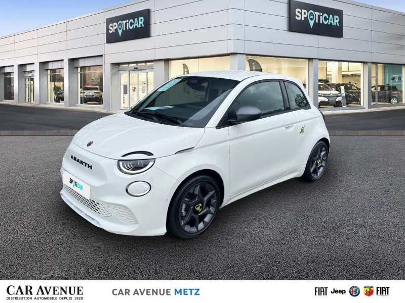 Occasion ABARTH 500 e 155ch Pack 4cv 2024 Blanc Antidote 33990 € à Metz