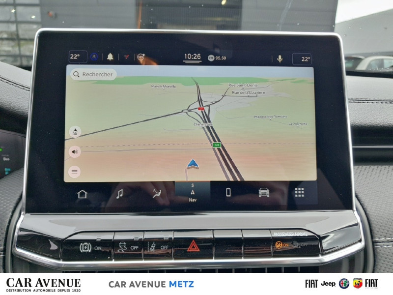 Occasion JEEP Compass 1.3 Turbo T4 190ch PHEV 4xe Night Eagle AT6 eAWD 2023 Alpine White+toit noir 29990 € à Metz