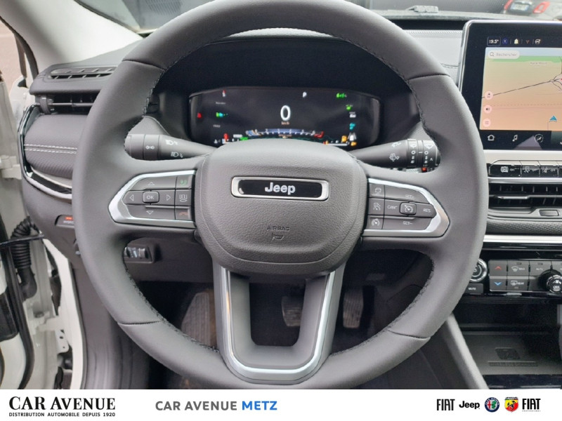 Occasion JEEP Compass 1.3 Turbo T4 190ch PHEV 4xe Night Eagle AT6 eAWD 2023 Alpine White+toit noir 29990 € à Metz