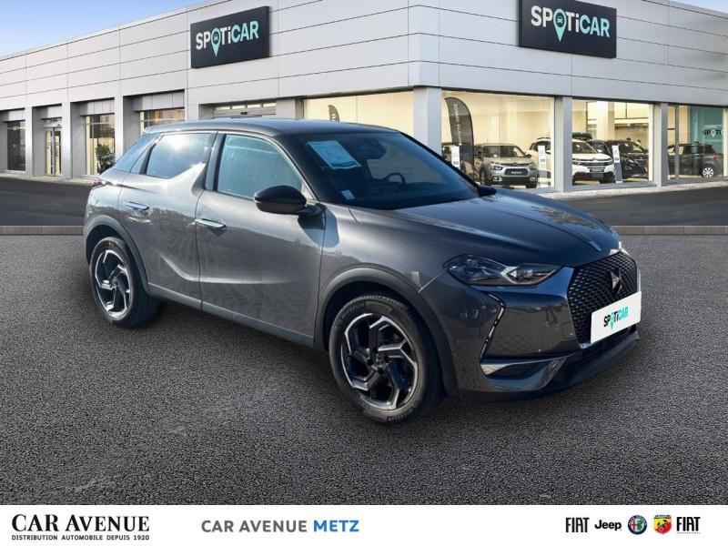 Occasion DS DS 3 Crossback BlueHDi 130ch Grand Chic Automatique 98g 2020 Gris Platinium - Toit Noir Perla Nera 16990 € à Metz