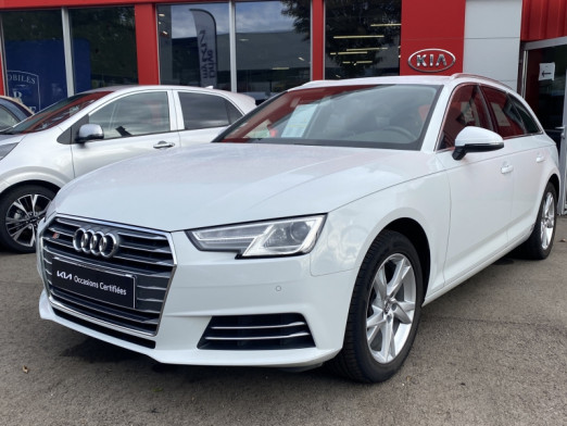 Occasion AUDI A4 Avant 2.0 TDI 150ch Sport S tronic 7 2017 Blanc glacier métallisé 23 490 € à LONGWY