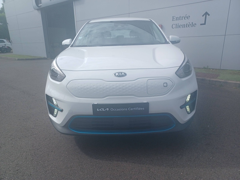 Occasion KIA e-Niro Motion 136ch GARANTIE 05-2028 2021 Blanc - clear white s 21490 € à THIONVILLE