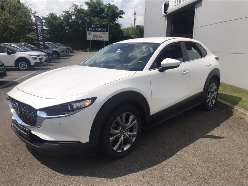 Occasion MAZDA CX-30 2.0 e-SKYACTIV-G M-Hybrid 122ch Style 2021 CLIM GARANTIE 12 MOIS 2021 Snowflake White Pearl Mica 20490 € à THIONVILLE