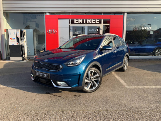 Used KIA Niro 1.6 GDi 105ch ISG + électrique 43.5ch Active DCT6 CLIM GPS GARANTIE 12 MOIS 2019 Bleu Horizon métallisé € 19,990 in Thionville