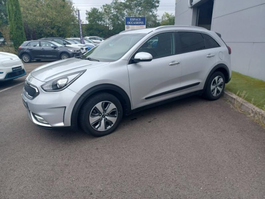 Occasion KIA Niro 1.6 GDi 105ch ISG + électrique 43.5ch Active Business DCT6 GPS CLIM CAMERA GARANTIE 12-2026 2019 Gris 19 990 € à Thionville